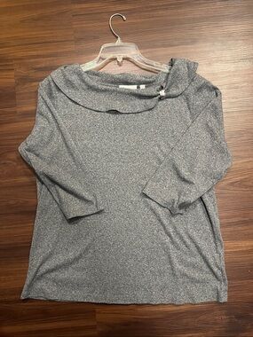 Rafaella Grey Blouse
